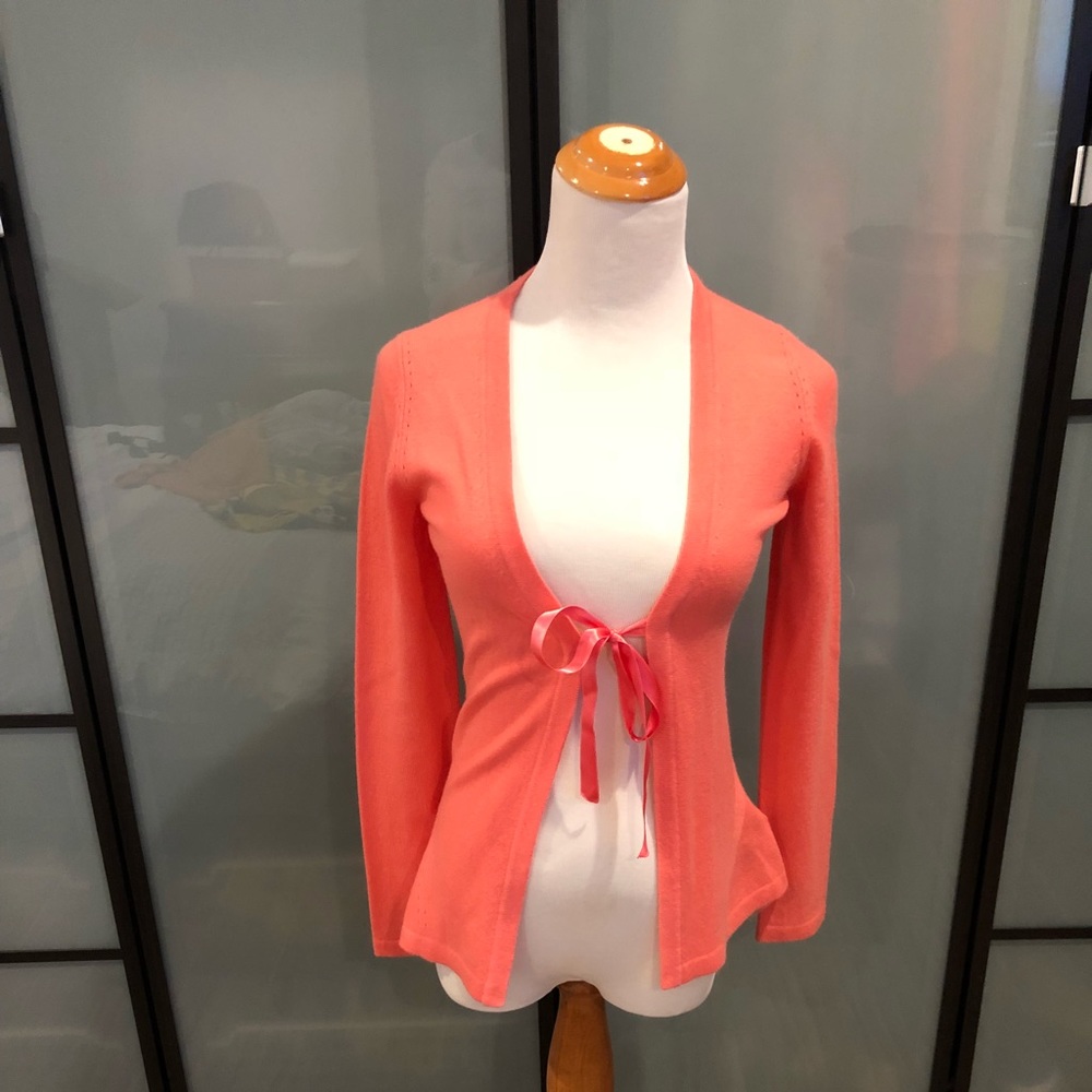NWT Henri Bendel 100% cashmere sweater cardigan